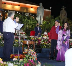 Juramentación del Pueblo Presidente