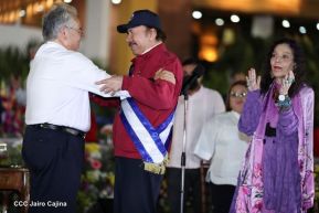 Juramentación del Pueblo Presidente