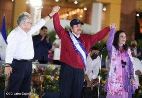 Juramentación del Pueblo Presidente