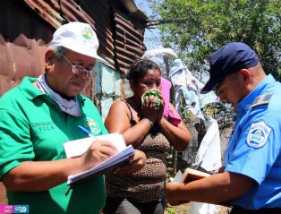 Cinco casas totalmente quemadas en barrio La Arenera de Ciudad Sandino