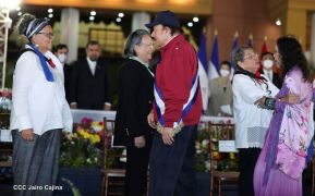 Juramentación del Pueblo Presidente