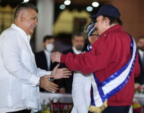 Juramentación del Pueblo Presidente