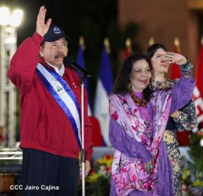 Juramentación del Pueblo Presidente