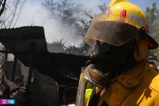 Cinco casas totalmente quemadas en barrio La Arenera de Ciudad Sandino
