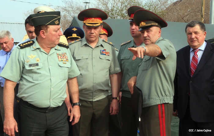 Jefe del Estado Mayor ruso visita Nicaragua