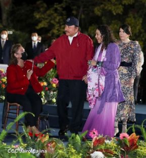 Juramentación del Pueblo Presidente