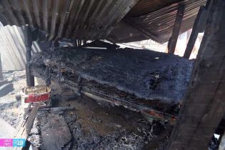 Cinco casas totalmente quemadas en barrio La Arenera de Ciudad Sandino