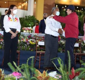 Juramentación del Pueblo Presidente