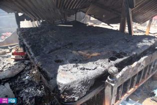 Cinco casas totalmente quemadas en barrio La Arenera de Ciudad Sandino