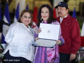 Juramentación del Pueblo Presidente