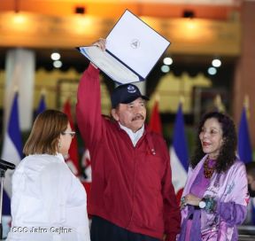 Juramentación del Pueblo Presidente