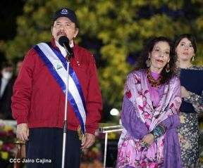 Juramentación del Pueblo Presidente