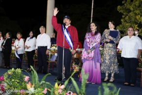 Juramentación del Pueblo Presidente