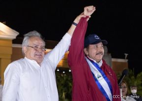 Juramentación del Pueblo Presidente