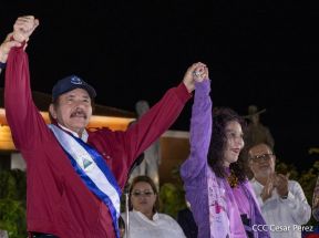 Juramentación del Pueblo Presidente