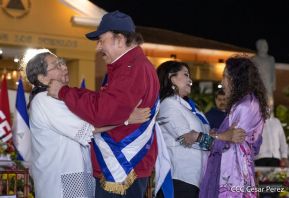 Juramentación del Pueblo Presidente