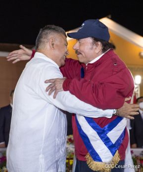 Juramentación del Pueblo Presidente