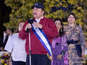 Juramentación del Pueblo Presidente