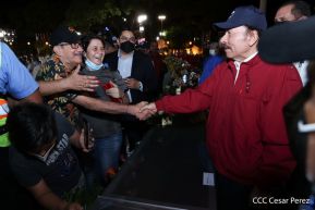 Juramentación del Pueblo Presidente