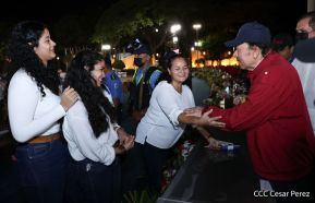 Juramentación del Pueblo Presidente