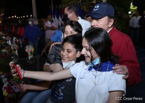 Juramentación del Pueblo Presidente