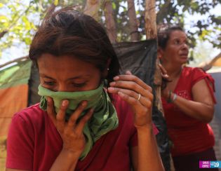 Cinco casas totalmente quemadas en barrio La Arenera de Ciudad Sandino