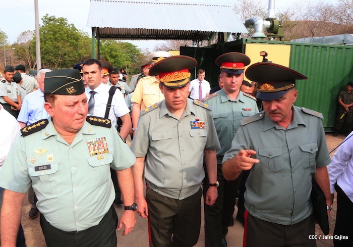 Jefe del Estado Mayor ruso visita Nicaragua