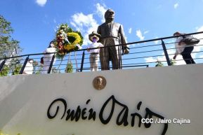 Nicaragua conmemoró el 106 aniversario del tránsito a la inmortalidad de Rubén Darío
