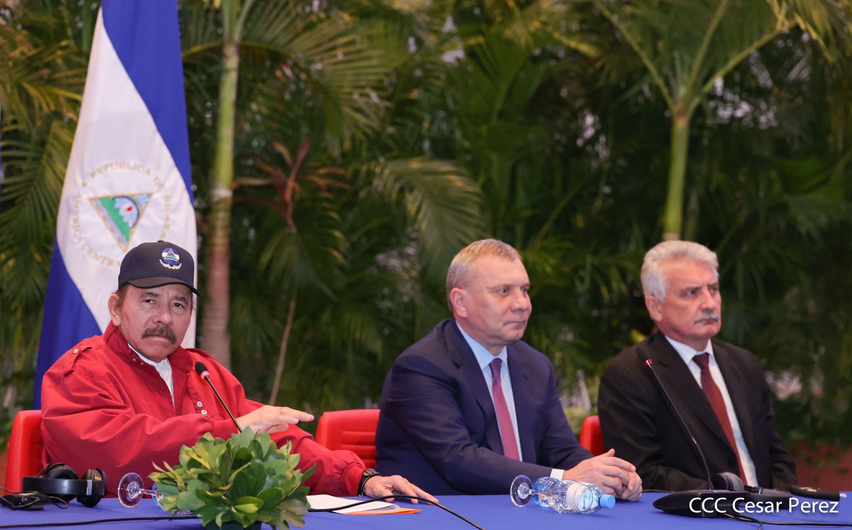 Federación de Rusia sostiene encuentro con el Presidente Daniel Ortega 