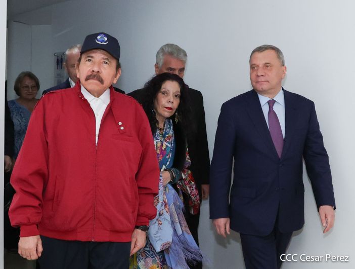 Federación de Rusia sostiene encuentro con el Presidente Daniel Ortega 
