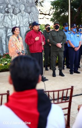 88 Aniversario del Tránsito a la Inmortalidad del General de Mujeres y Hombres Libres, Augusto C. Sandino