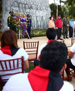 88 Aniversario del Tránsito a la Inmortalidad del General de Mujeres y Hombres Libres, Augusto C. Sandino