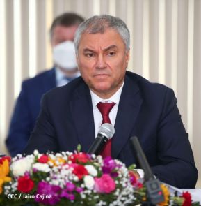 Delegación de la Federación Rusa, encabezada por el Presidente de la Duma Estatal de Rusia visitó Nicaragua