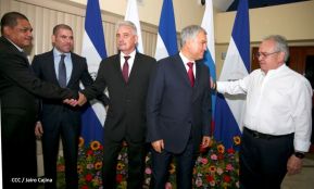 Delegación de la Federación Rusa, encabezada por el Presidente de la Duma Estatal de Rusia visitó Nicaragua