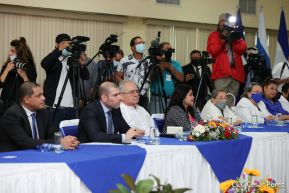 Delegación de la Federación Rusa, encabezada por el Presidente de la Duma Estatal de Rusia visitó Nicaragua
