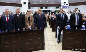 Delegación de la Federación Rusa, encabezada por el Presidente de la Duma Estatal de Rusia visitó Nicaragua