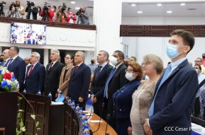 Delegación de la Federación Rusa, encabezada por el Presidente de la Duma Estatal de Rusia visitó Nicaragua