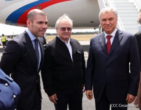 Delegación de la Federación Rusa, encabezada por el Presidente de la Duma Estatal de Rusia visitó Nicaragua