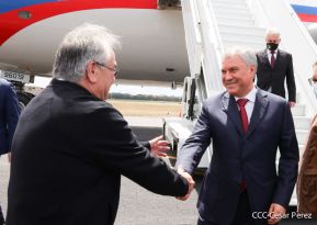 Delegación de la Federación Rusa, encabezada por el Presidente de la Duma Estatal de Rusia visitó Nicaragua