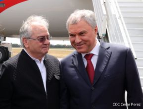 Delegación de la Federación Rusa, encabezada por el Presidente de la Duma Estatal de Rusia visitó Nicaragua