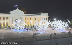 Así luce la nueva Plaza de la Soberanía Nacional en Managua
