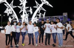 Así luce la nueva Plaza de la Soberanía Nacional en Managua