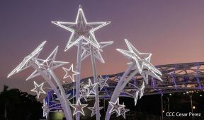 Así luce la nueva Plaza de la Soberanía Nacional en Managua