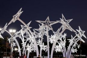 Así luce la nueva Plaza de la Soberanía Nacional en Managua