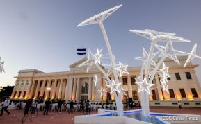 Así luce la nueva Plaza de la Soberanía Nacional en Managua
