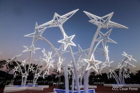 Así luce la nueva Plaza de la Soberanía Nacional en Managua