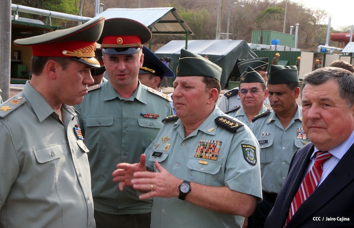 Jefe del Estado Mayor ruso visita Nicaragua