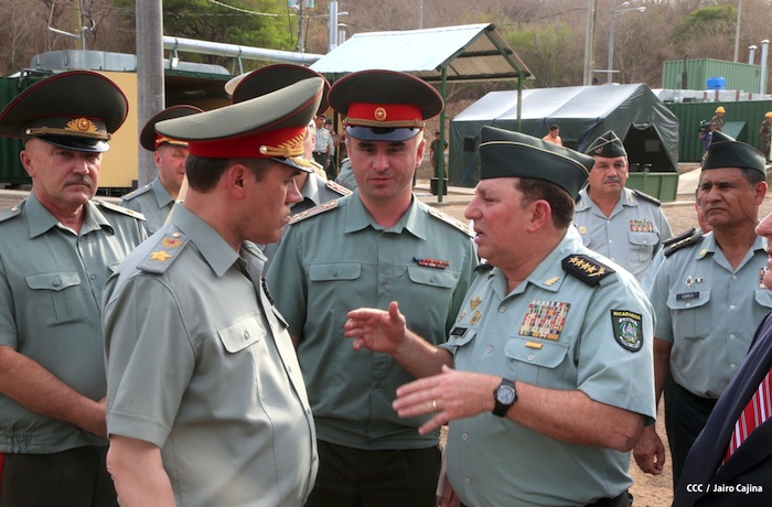 Jefe del Estado Mayor ruso visita Nicaragua