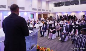 Este es el Edificio del BCIE en Nicaragua