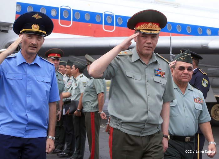 Jefe del Estado Mayor ruso visita Nicaragua